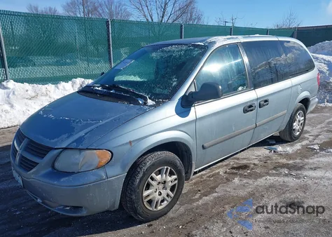 2006 Dodge Grand Caravan Se z USA, uszkodzony, nr VIN 1D4GP24R56B510245